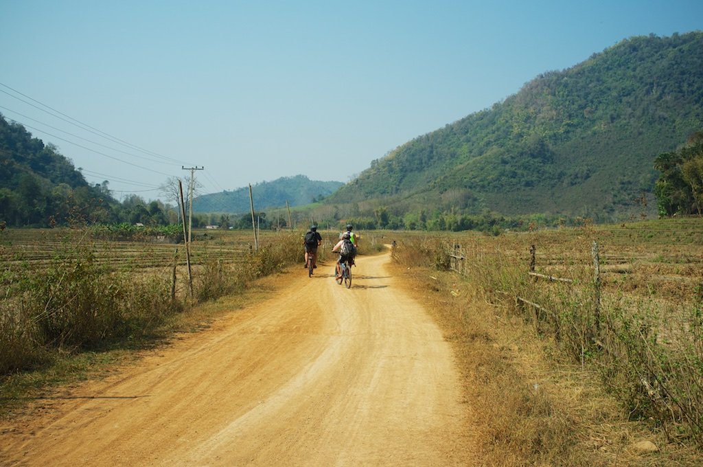 Laos Luang Prabang Elephant, Mountain Bikes, Trails 2 Days